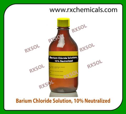 Barium Chloride Solution, 10% Neutralized