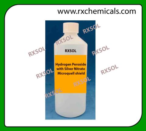 Hydrogen Peroxide with Silver Nitrate Microquell shield