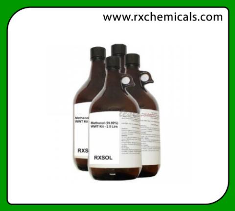 Methanol (99.99%)  WWT Kit - 2.5 Ltrs Glass Bottle