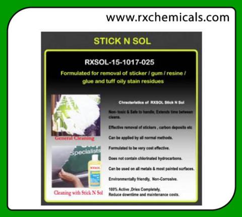 STICK N SOL - Removing Label