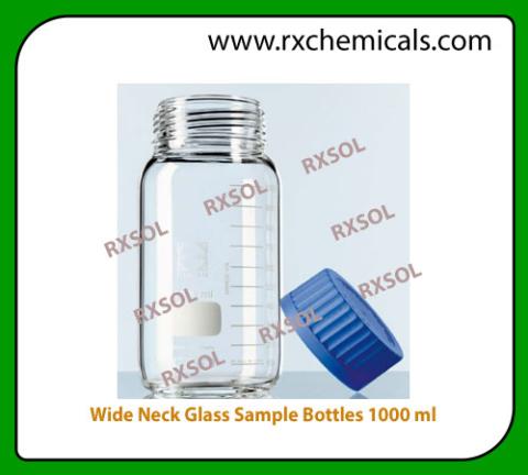 Wide Neck Glass Sample Bottles 1000 ml