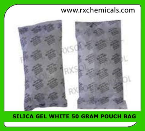 Silica Gel White 50 Gram Pouch Bag
