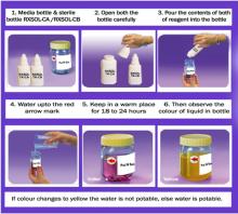 Coliform Test Kit PUT-n-SEE